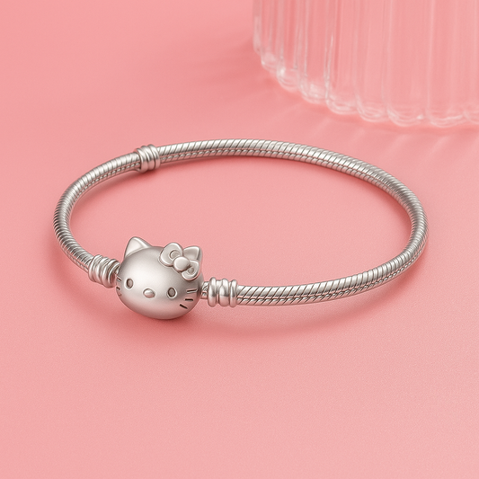 Pulseira de Corrente de Cobra Hello Kitty Miniso