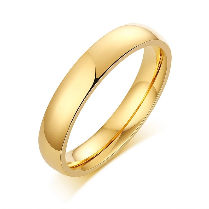 Anéis Letdiffery de Casamento de Aço Inoxidável