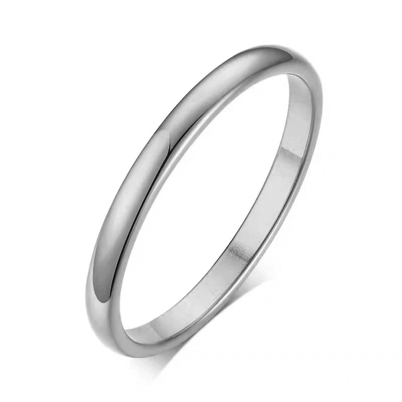 Anéis Letdiffery de Casamento de Aço Inoxidável