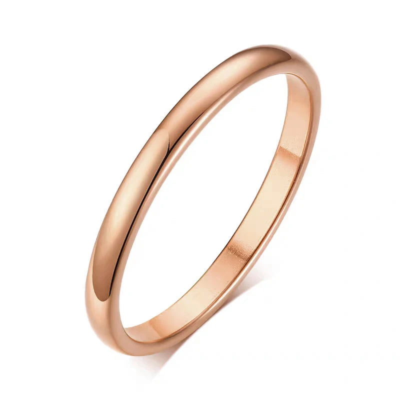 Anéis Letdiffery de Casamento de Aço Inoxidável