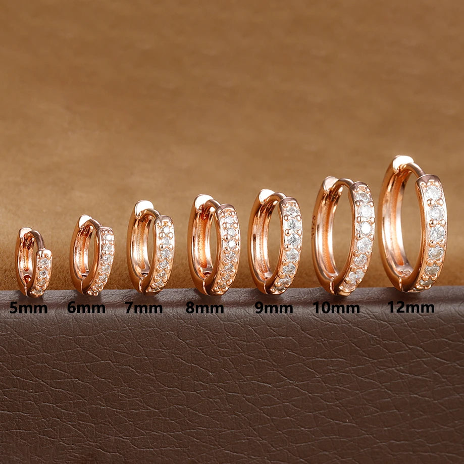 Brincos de Argola Minimalistas Huggie