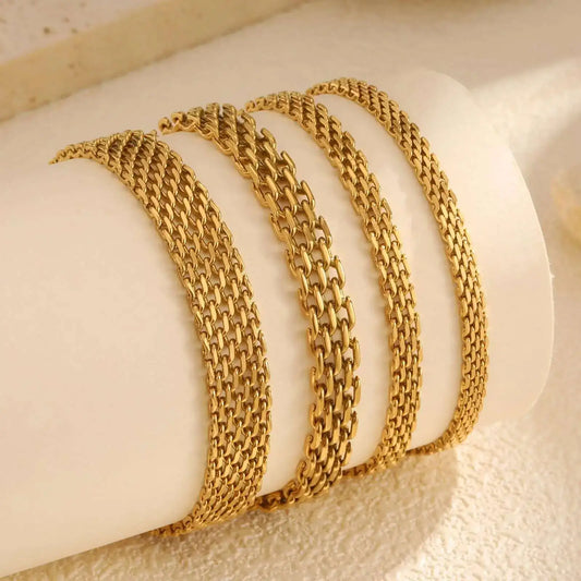 Pulseira Meaeguet com Corrente de Malha