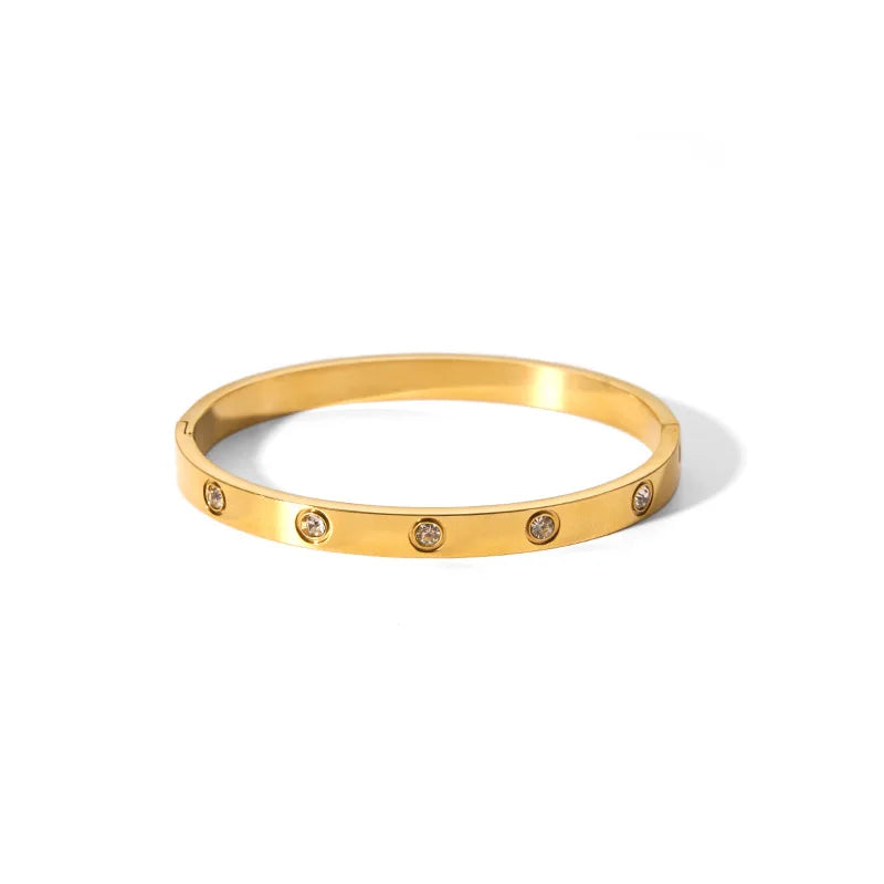 Pulseiras de Zircônia Cúbica à Prova D'água