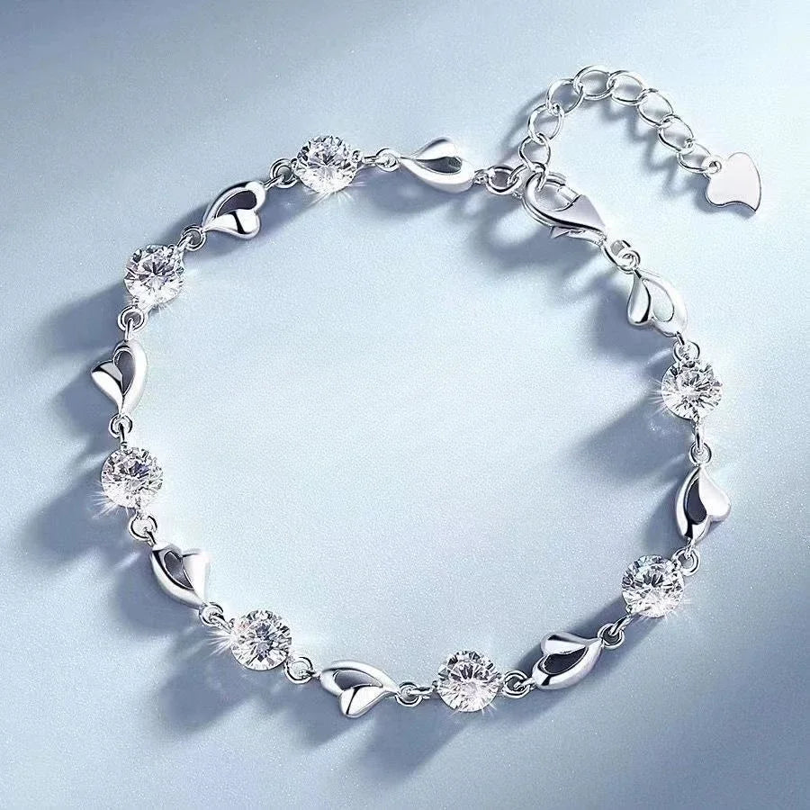 Pulseiras de Corrente com Pingentes de Estrela