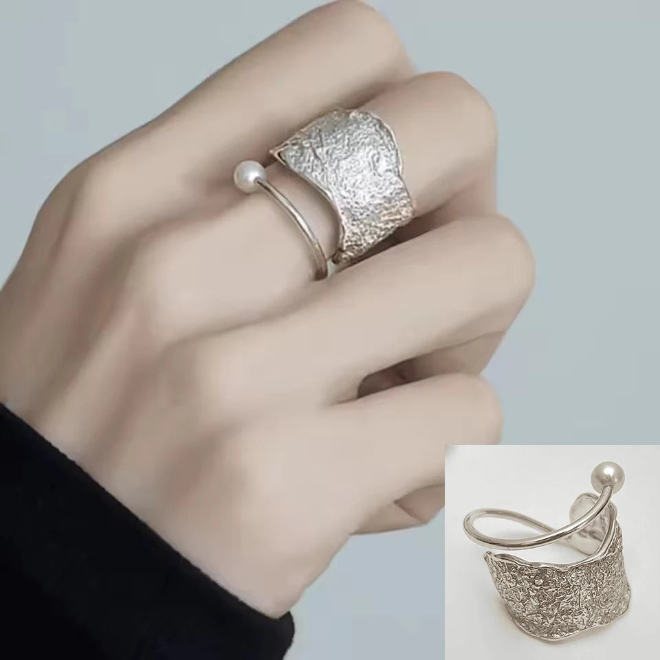 Anéis de Prata Esterlina Com Pingente Vintage