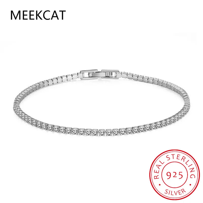 Pulseira Meekcat de Moissanita Colorida