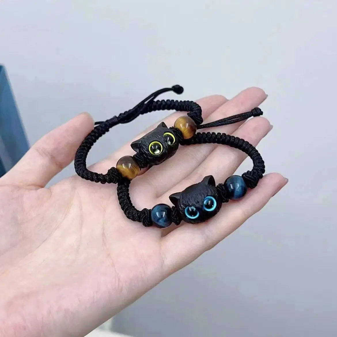 Pulseira de Gato para Casal estilo Neogótico
