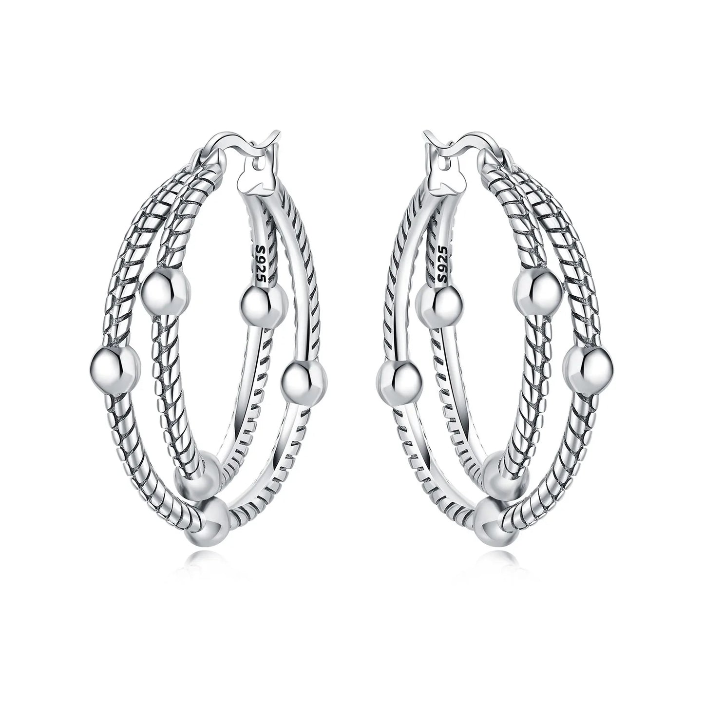 Brincos de Argola Multicamadas Orstarry