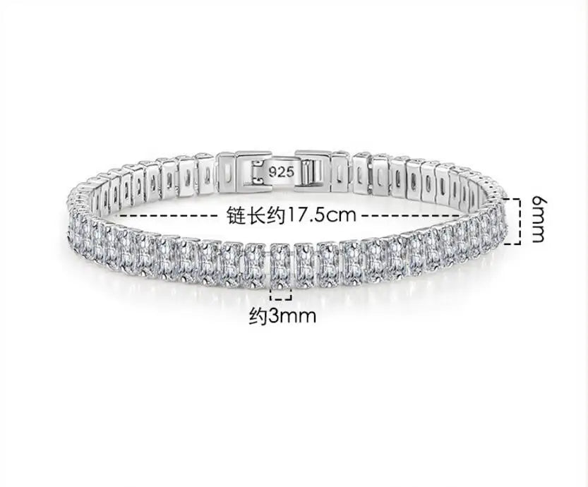 Pulseira Meekcat de Moissanita Colorida