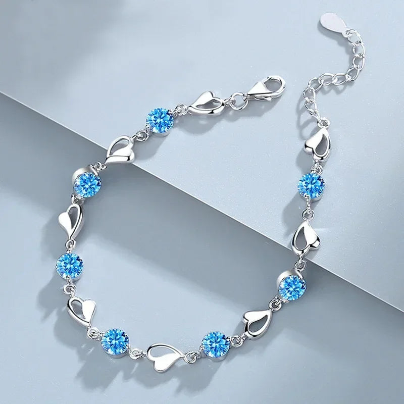 Pulseiras de Corrente com Pingentes de Estrela