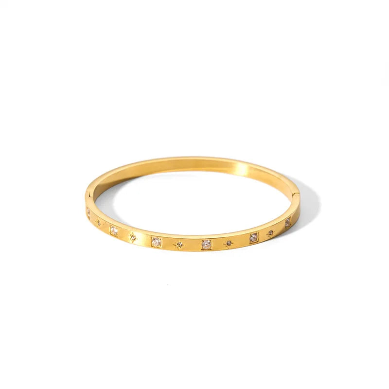 Pulseiras de Zircônia Cúbica à Prova D'água