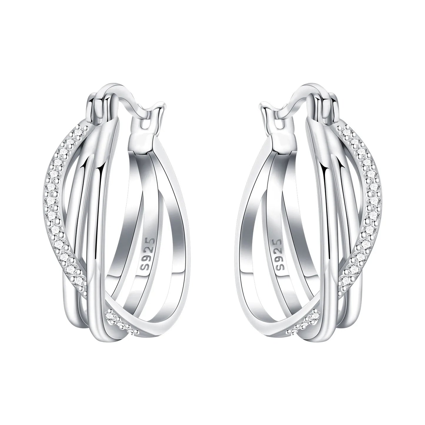 Brincos de Argola Multicamadas Orstarry