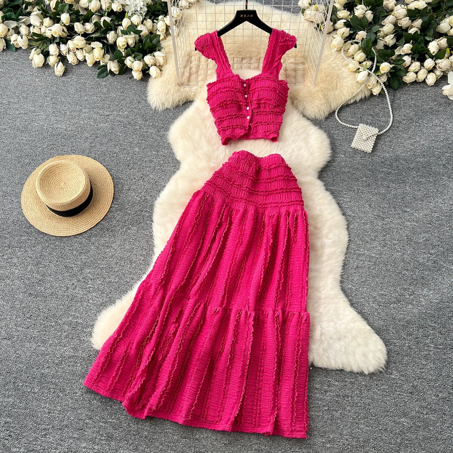 Conjunto de Peças Casuais para Praia