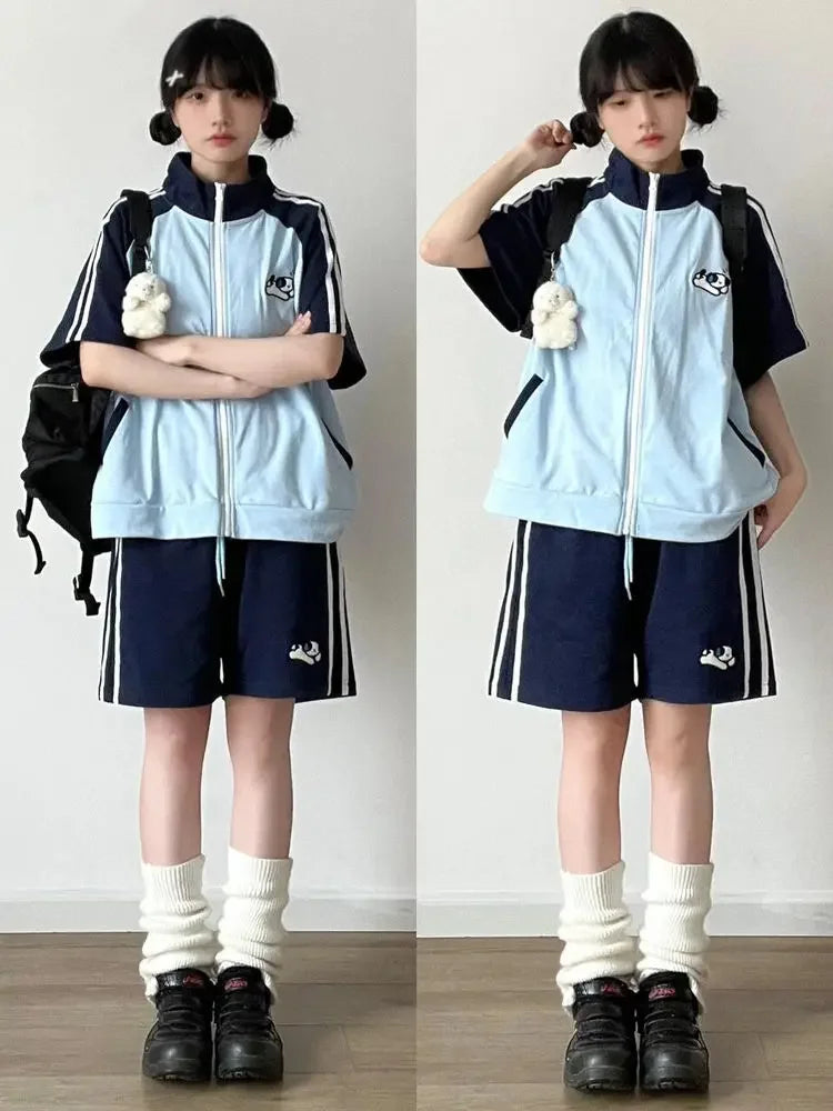 Terno Esportivo Estilo Preppy