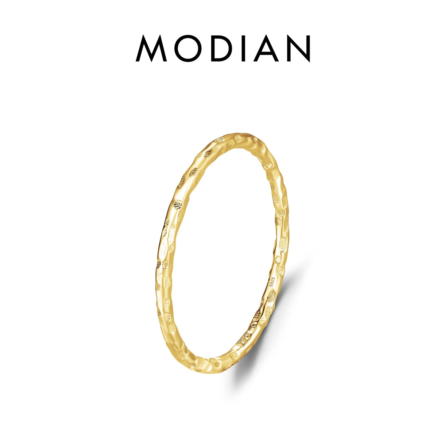 Anéis Modian de Prata Esterlina 925