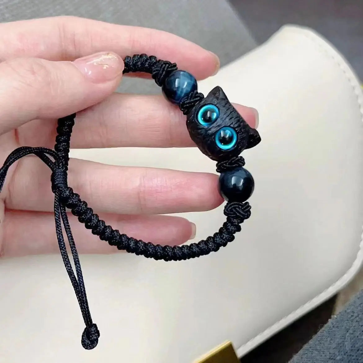 Pulseira de Gato para Casal estilo Neogótico