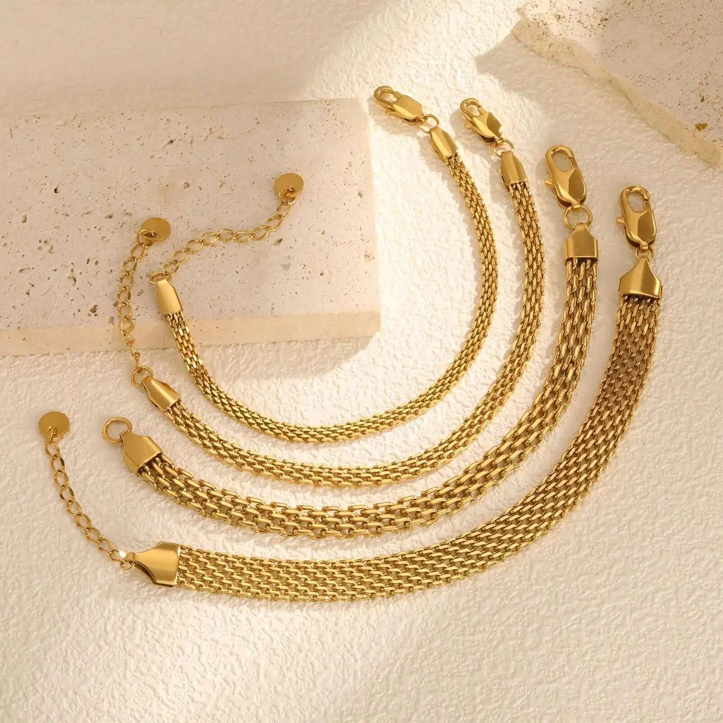 Pulseira Meaeguet com Corrente de Malha