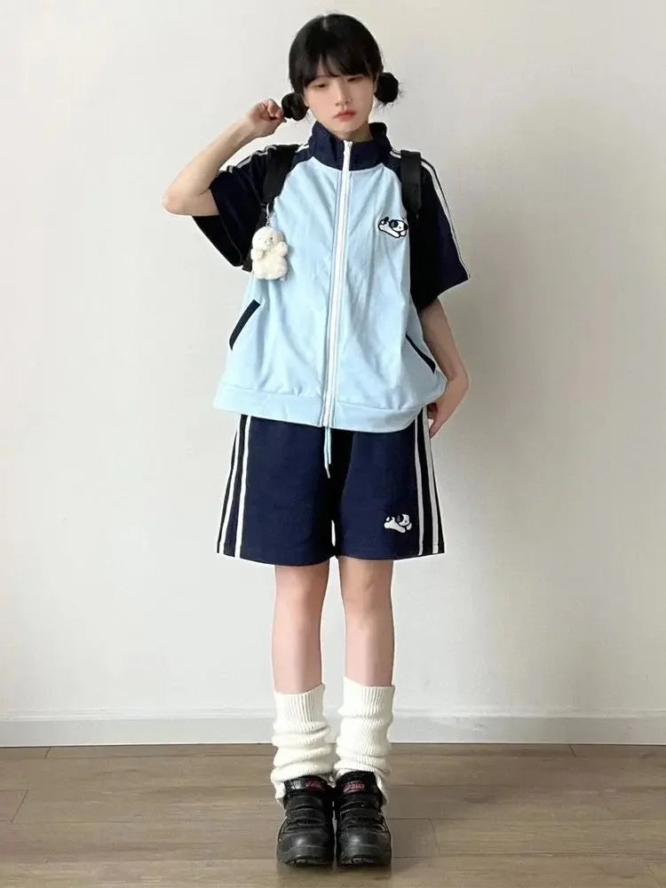Terno Esportivo Estilo Preppy