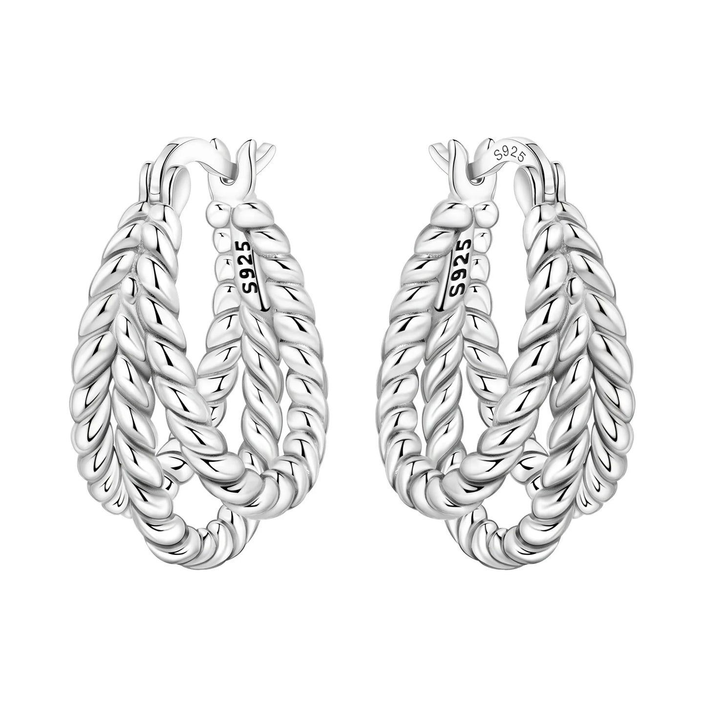 Brincos de Argola Multicamadas Orstarry