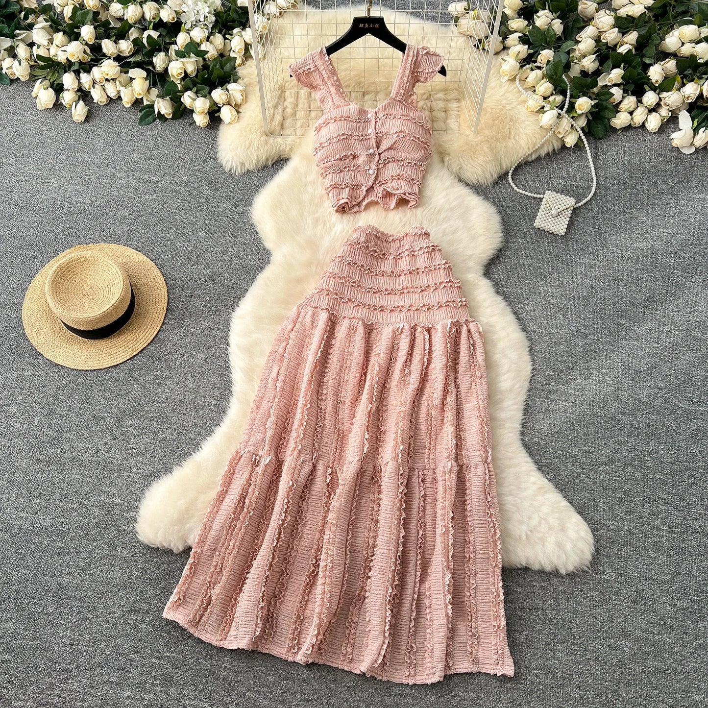 Conjunto de Peças Casuais para Praia