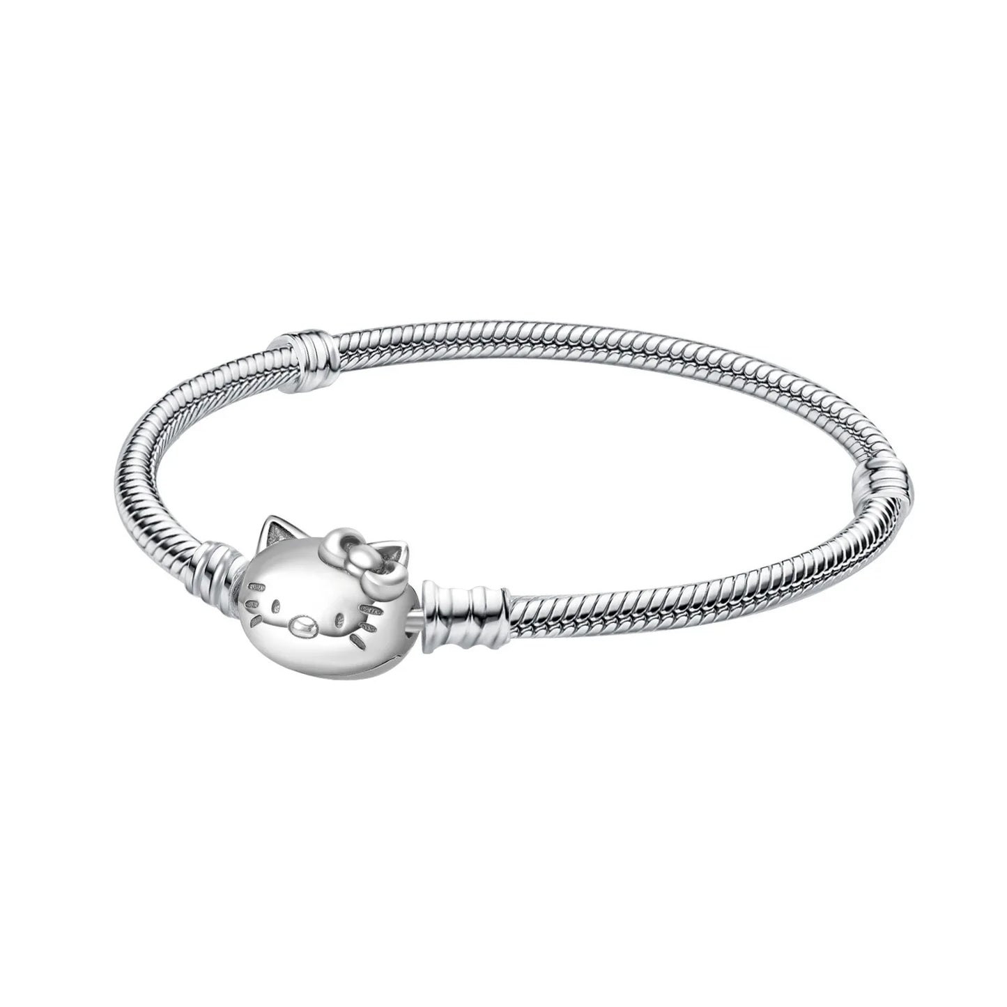 Pulseira de Corrente de Cobra Hello Kitty Miniso