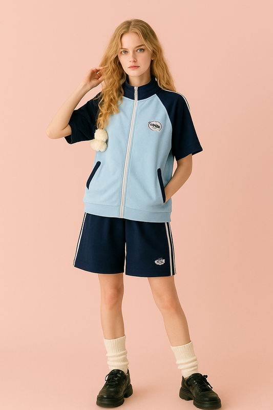 Terno Esportivo Estilo Preppy
