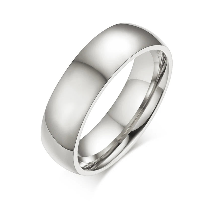 Anéis Letdiffery de Casamento de Aço Inoxidável