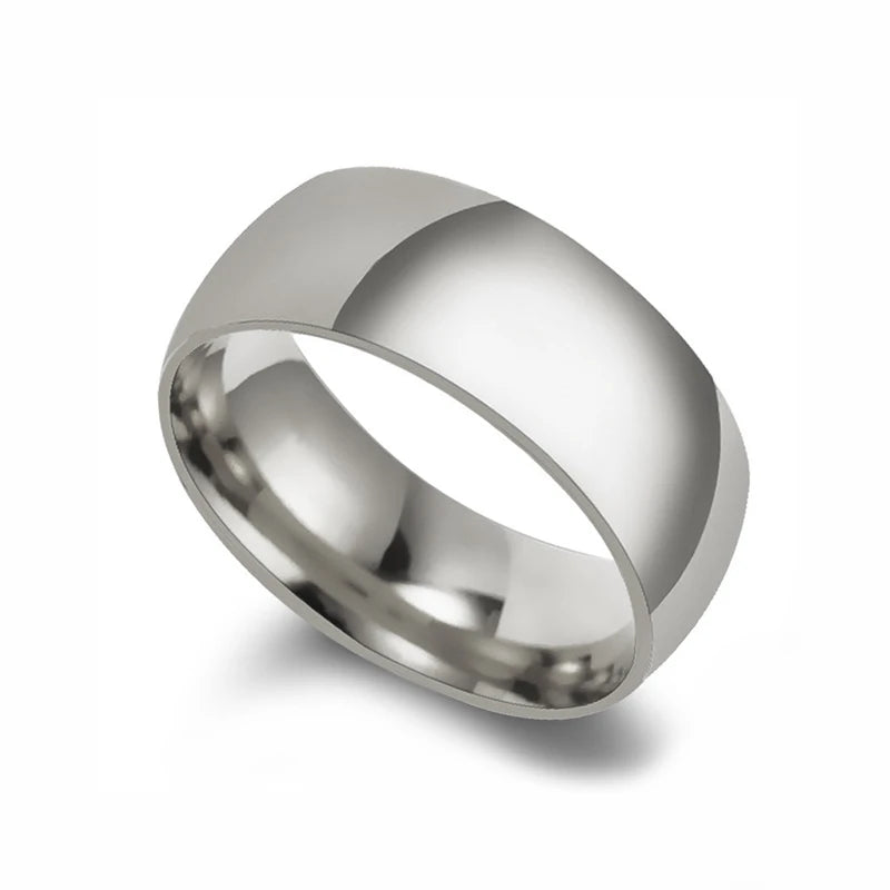 Anéis Letdiffery de Casamento de Aço Inoxidável