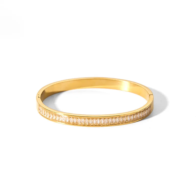 Pulseiras de Zircônia Cúbica à Prova D'água