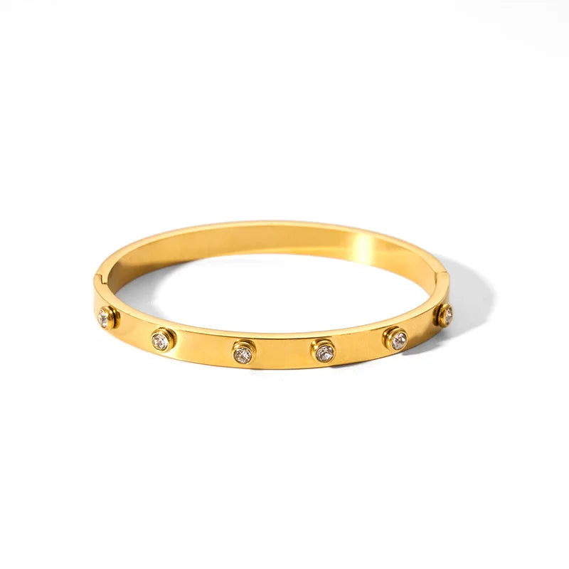 Pulseiras de Zircônia Cúbica à Prova D'água