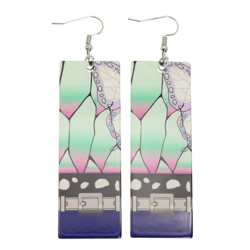 Brincos Pendentes Tanjiro Demon Slayer