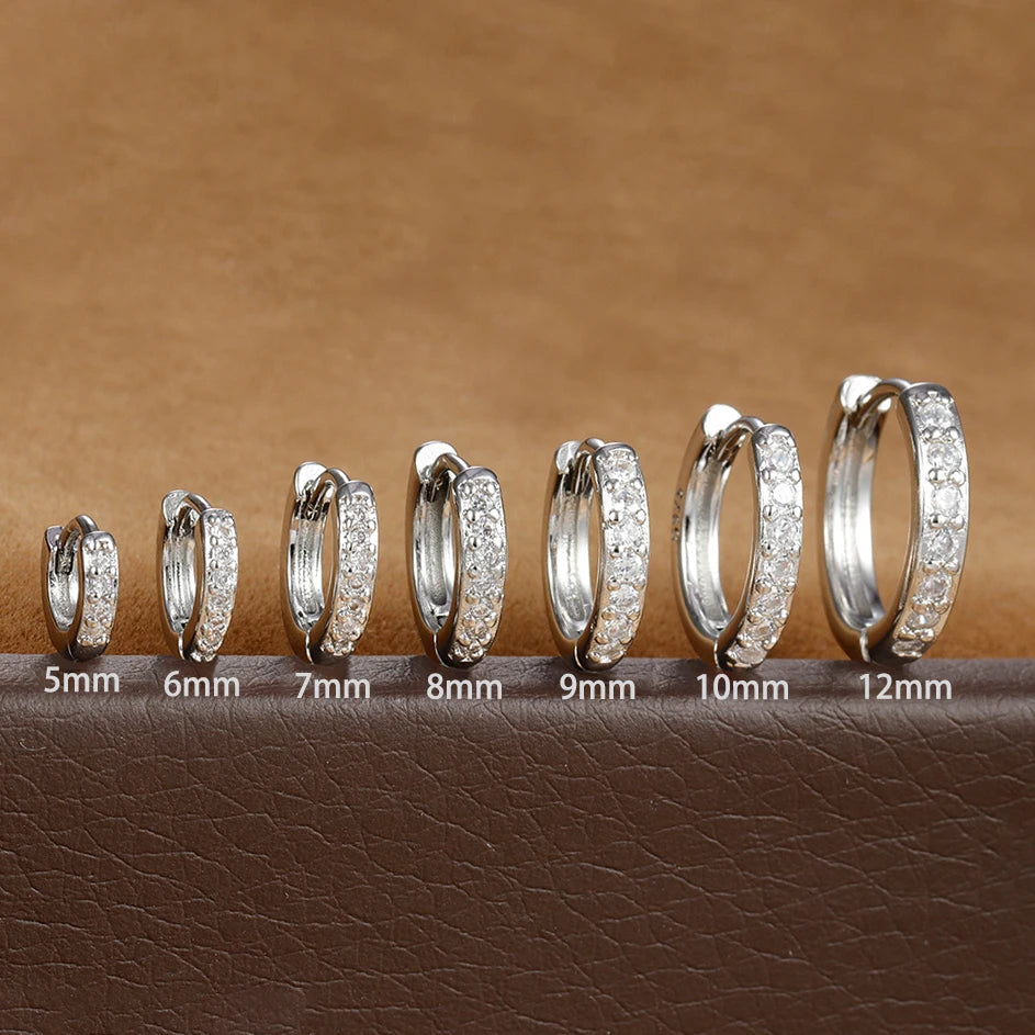 Brincos de Argola Minimalistas Huggie