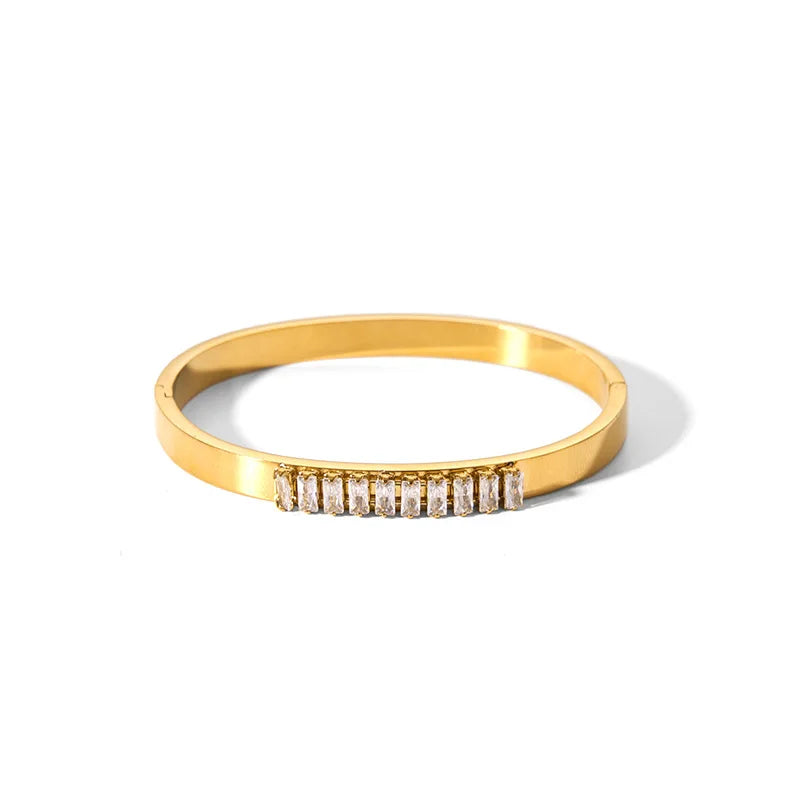 Pulseiras de Zircônia Cúbica à Prova D'água
