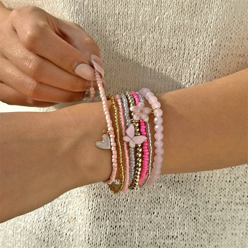 Conjunto Belleper de 9 Pulseiras