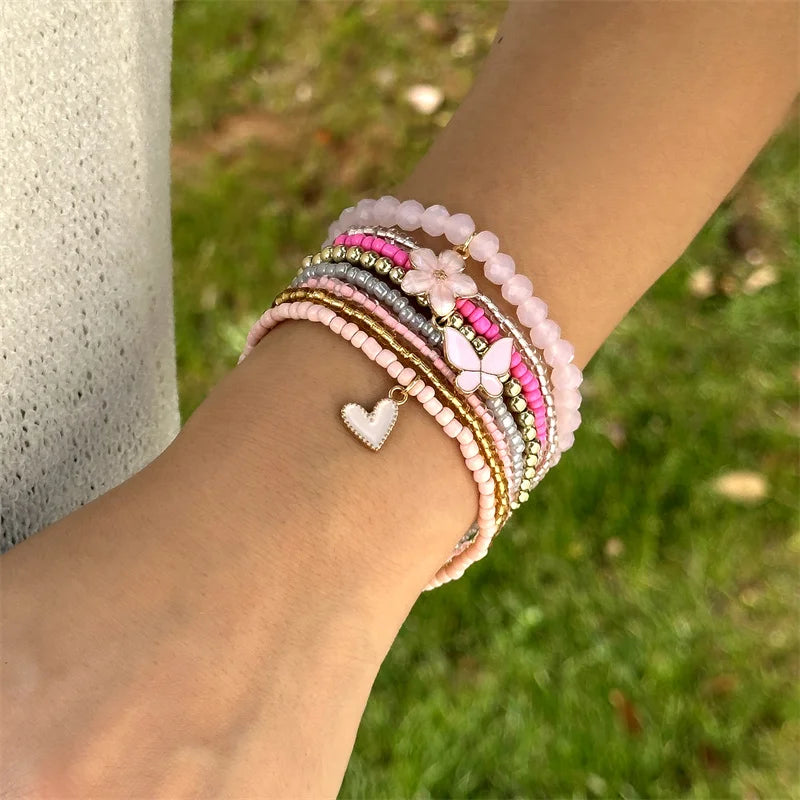 Conjunto Belleper de 9 Pulseiras