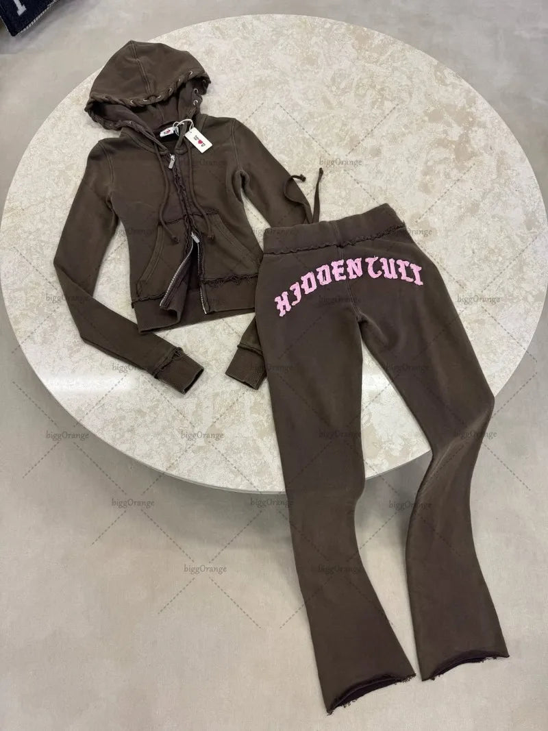 Conjunto de Peças estilo Y2K
