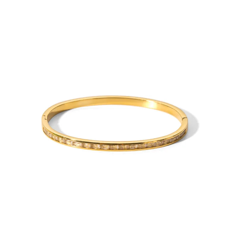 Pulseiras de Zircônia Cúbica à Prova D'água