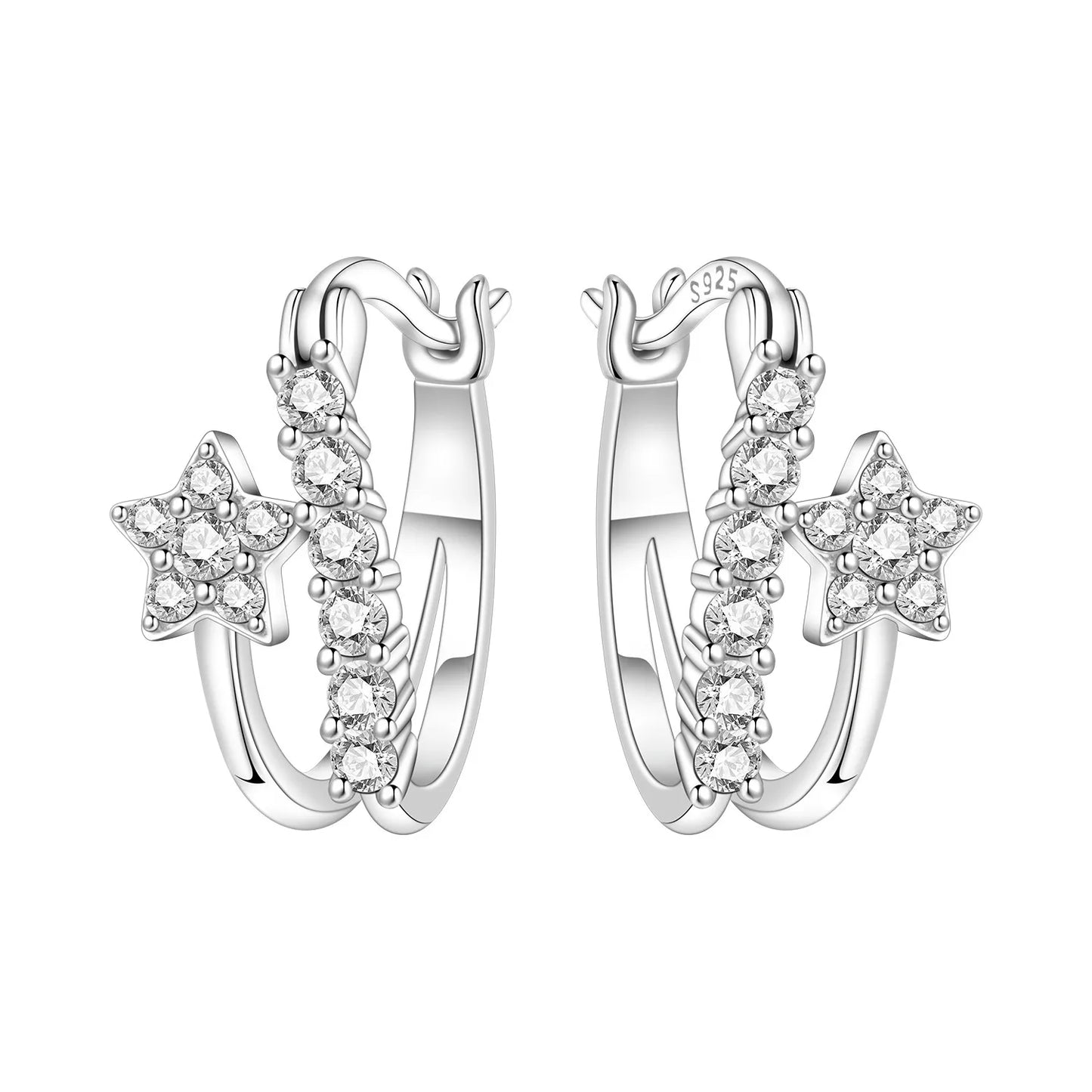 Brincos de Argola Multicamadas Orstarry