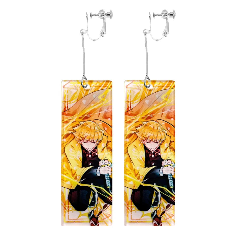 Brincos Pendentes Tanjiro Demon Slayer