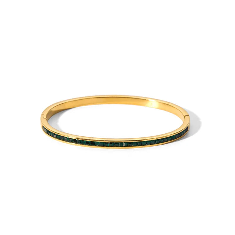 Pulseiras de Zircônia Cúbica à Prova D'água