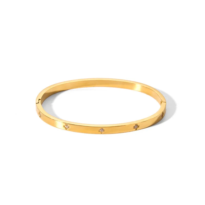 Pulseiras de Zircônia Cúbica à Prova D'água